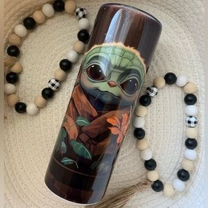 *IMPERFECTION* Baby YODA Custom 20 oz Srainless Steel Tumbler Cup